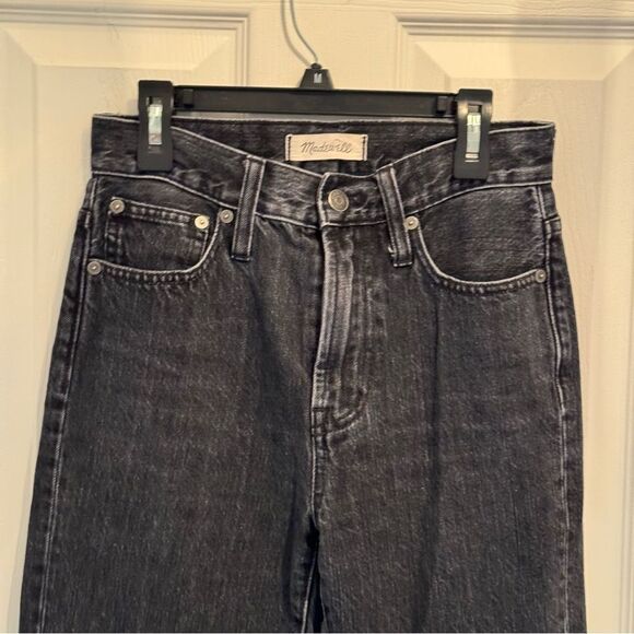 Madewell The Perfect Vintage Jean in Roxstone Wash: Knee-Rip Edition Sz 24 - Picture 3 of 9